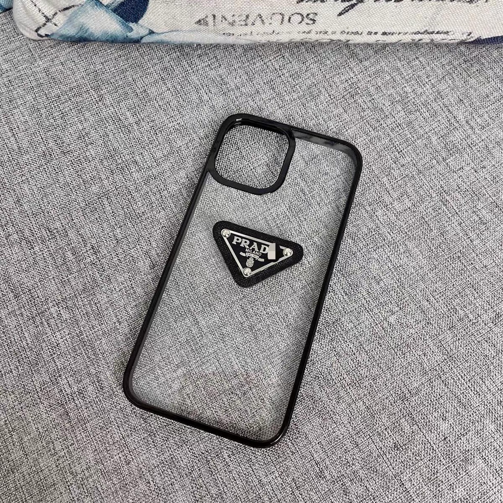 Ốp trong viền màu tag P.r.a.d.a MS01 iphone 7plus/8plus/X/Xs/Xsmax/11/11pro/11promax/12/12pro/12promax/13/13pro/13promax