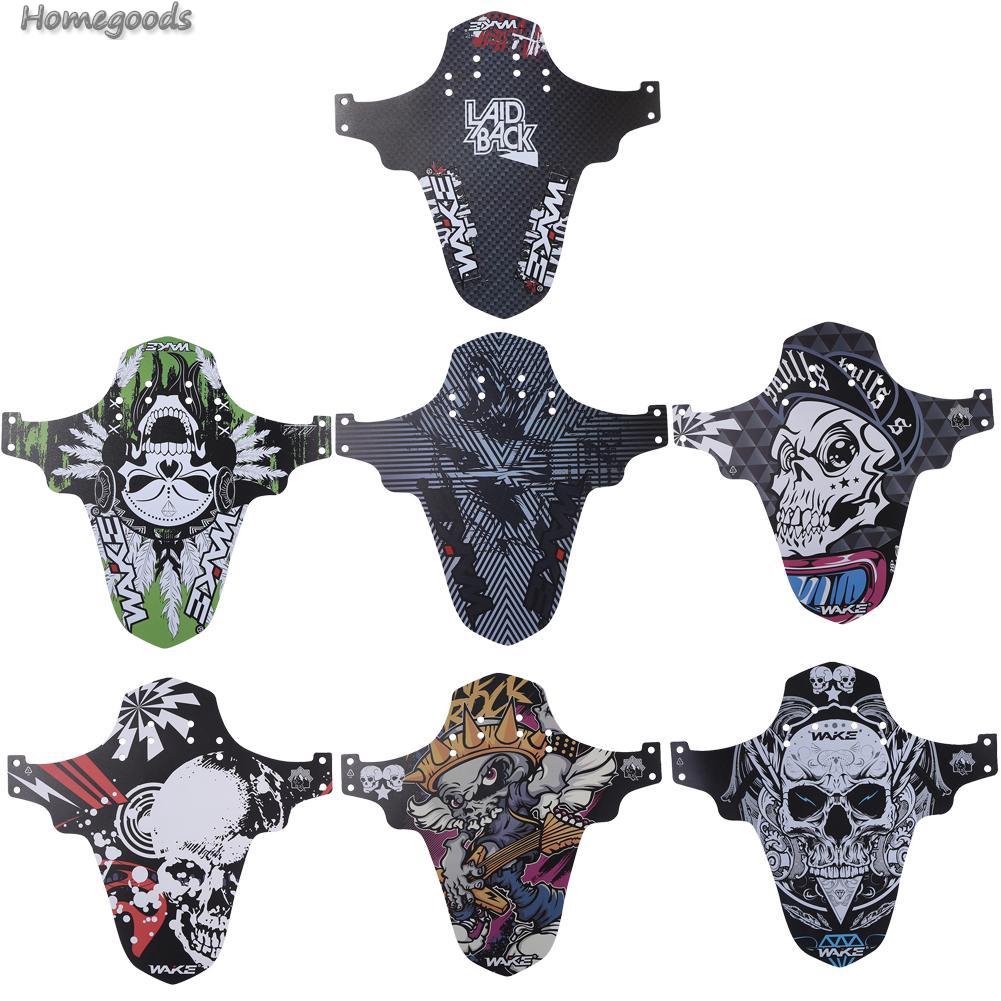 Tấm chắn bùn trước và sau xe cho xe đạp MTB + 5 dây đai cố định