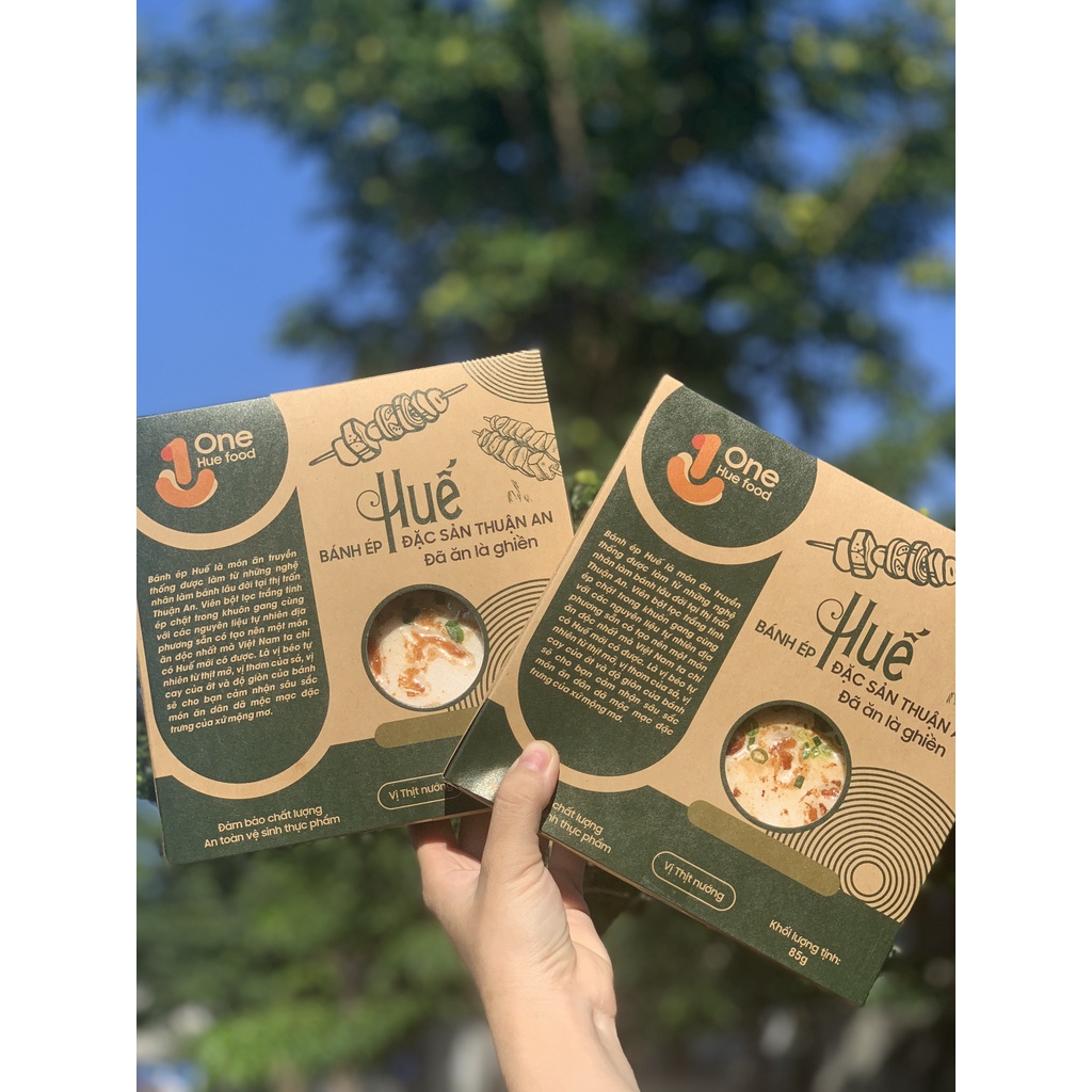 [BÁNH ÉP KHÔ] Bánh ép Huế vị BBQ SIZE LỚN dai giòn thơm ngon hành xả.