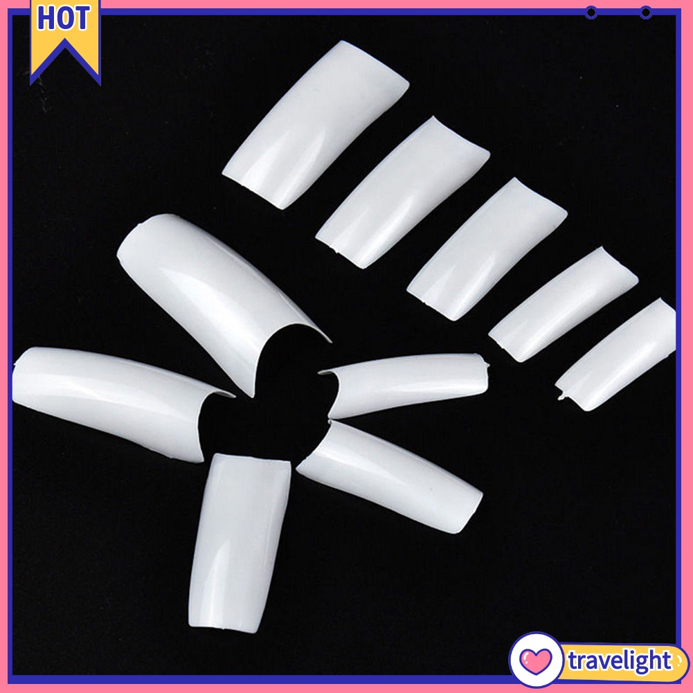 500 Móng Tay Giả Bằng Nhựa Acrylic