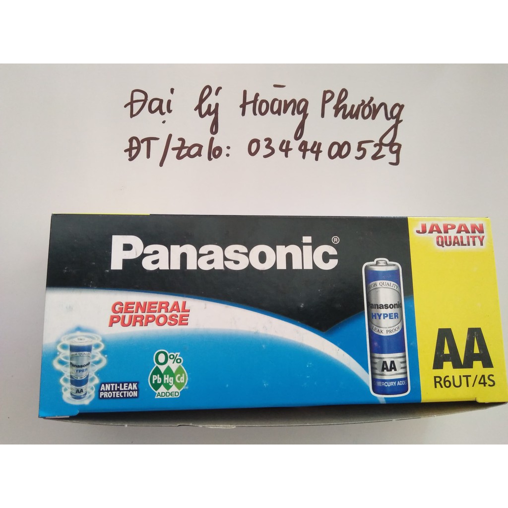 Pin AA PANASONIC R6UT/4S (giá 1 viên)