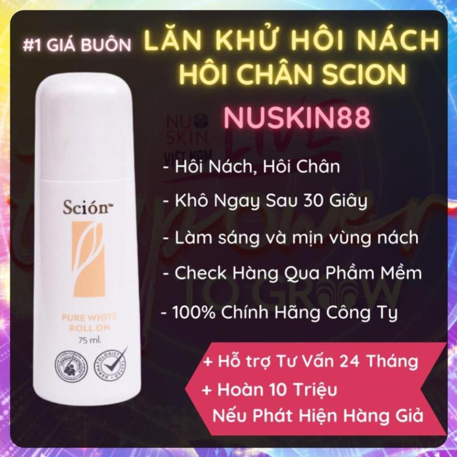 Lăn khử mùi Scion Nuskin, Sicon lăn khử mùi mẫu mới