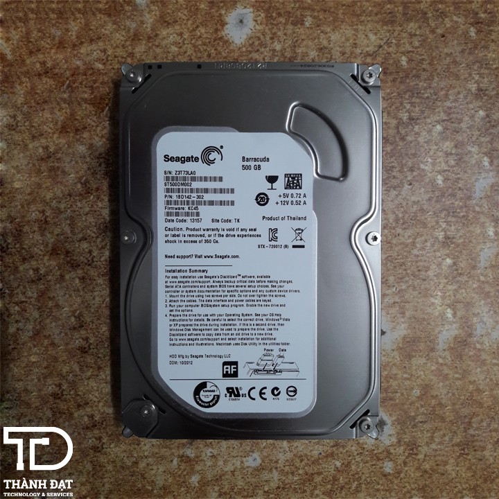 Ổ cứng máy tính 500GB các loại Samsung / Seagate / Western / Toshiba - HDD 500GB cho PC , Desktop