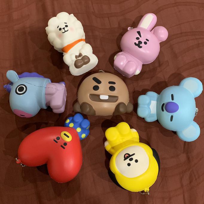 Đồ Chơi Mềm Hình Bt21 / Bt 21 Bts Army Tata Chimmy Cooky Shooky Koya Rj Mang