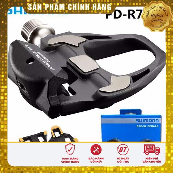 Shimano Bàn Đạp pedal 105 R7000 carbon Bàn Đạp Xe Đạp Đường Trường SPD-SL PD-R7000 Bàn Đạp Tự Khóa Xe Đạp