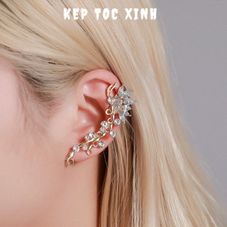 Khuyên Vành Tai Đá một bên cực cá tính cho cô nàng phá cách