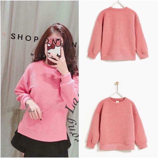 Áo kid hồng zara