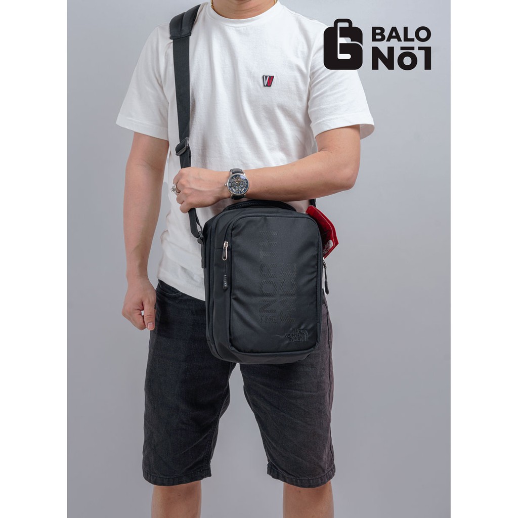 [ FREE SHIP ] Túi Đeo Chéo Ipad Thời Trang The North Face Sling Bag - Màu Full Đen | BigBuy360 - bigbuy360.vn
