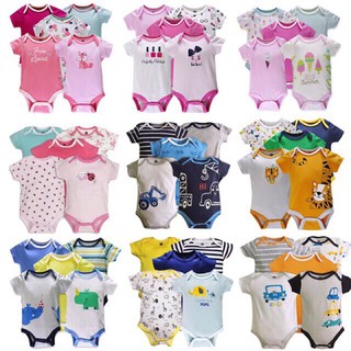 Set 5 bodysuit cho bé trai và bé gái