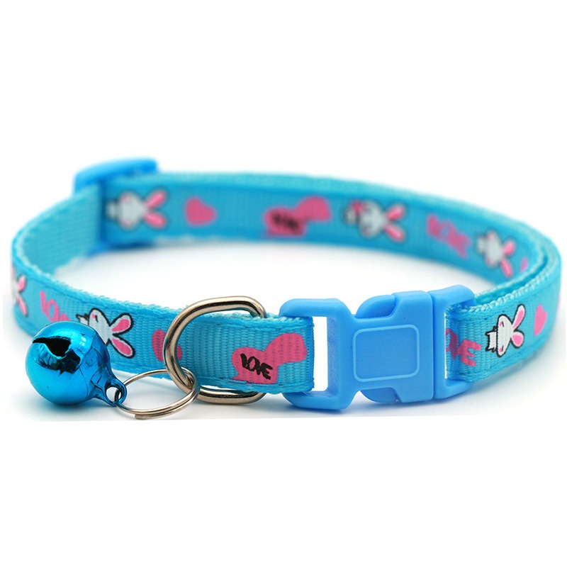 Set 6 Vòng Cổ Thú Cưng Hoạ Tiết Hoạt Hình Dễ Thương