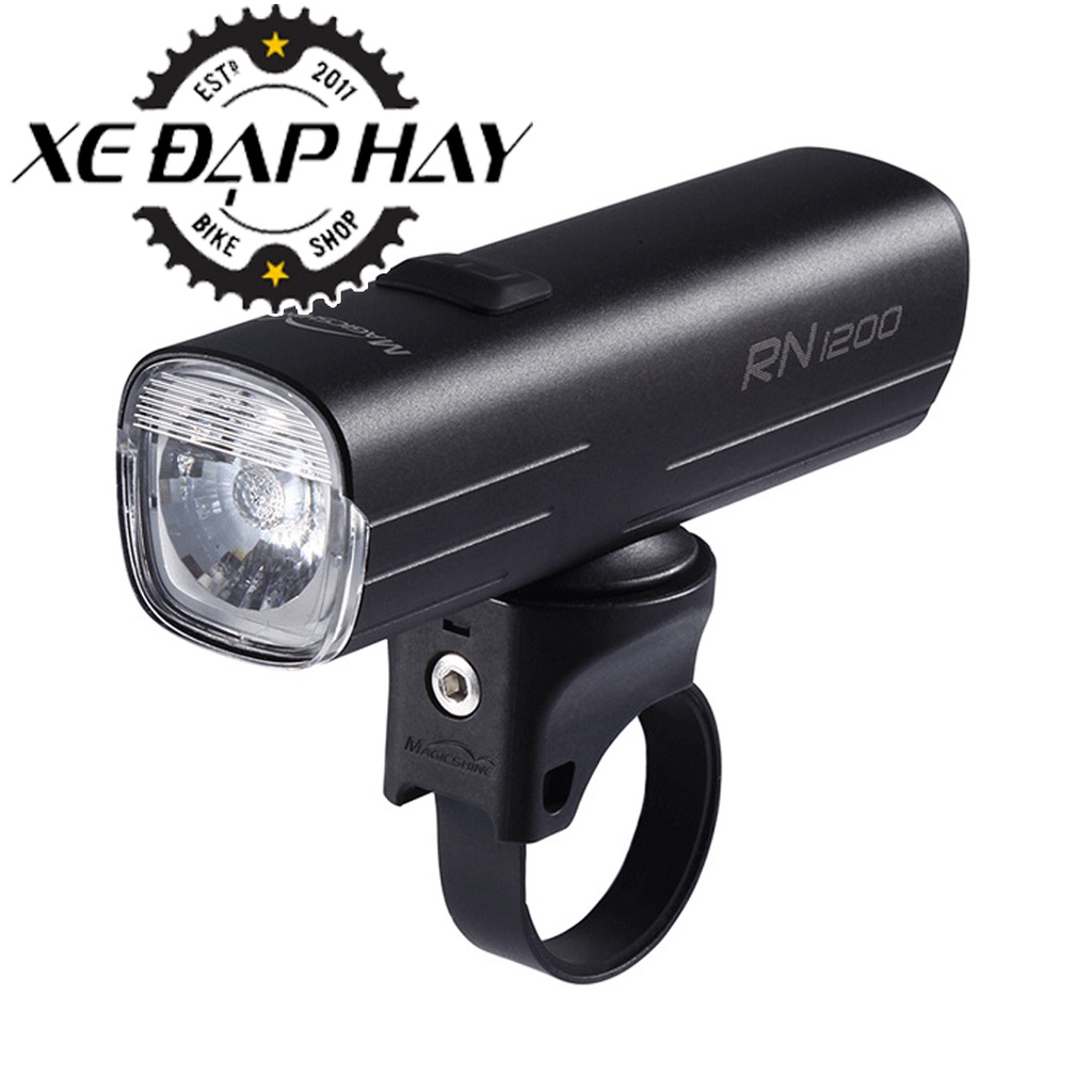 [Phụ Kiện Xe Đạp Cao Cấp] Đèn Pha Xe Đạp Chính Hãng MAGICSHINE RN1200 | Độ Sáng 1200 Lumens, Sạc Pin USB