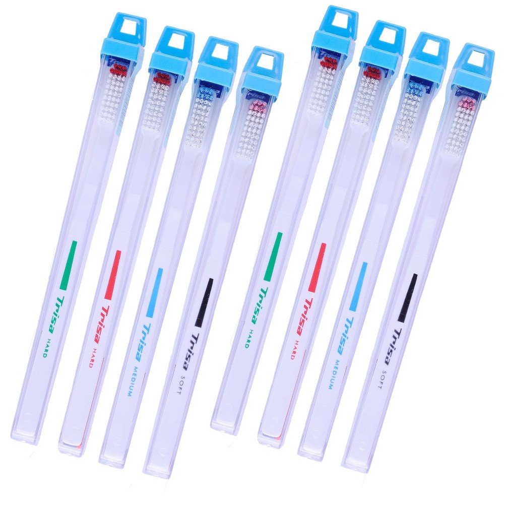 Bàn chải đánh​ răng‎ TRISA Fresh Hard Thụy Sĩ