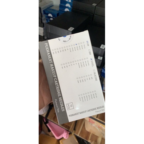 Kim trắng ,Kim Máy KTS BLACk PEARL III, Kim Máy Magic Chuyên Đi Sợi Phun Môi Mí Mắt