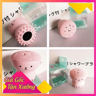 [XẢ KHO+FREE SHIP] Cọ rửa mặt bạch tuột silicon
