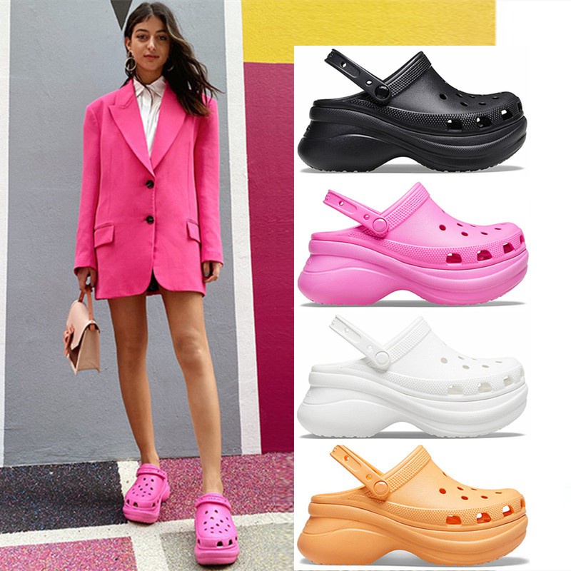 Xăng đan Crocs Đế Dày Thời Trang Nữ Tính206302]