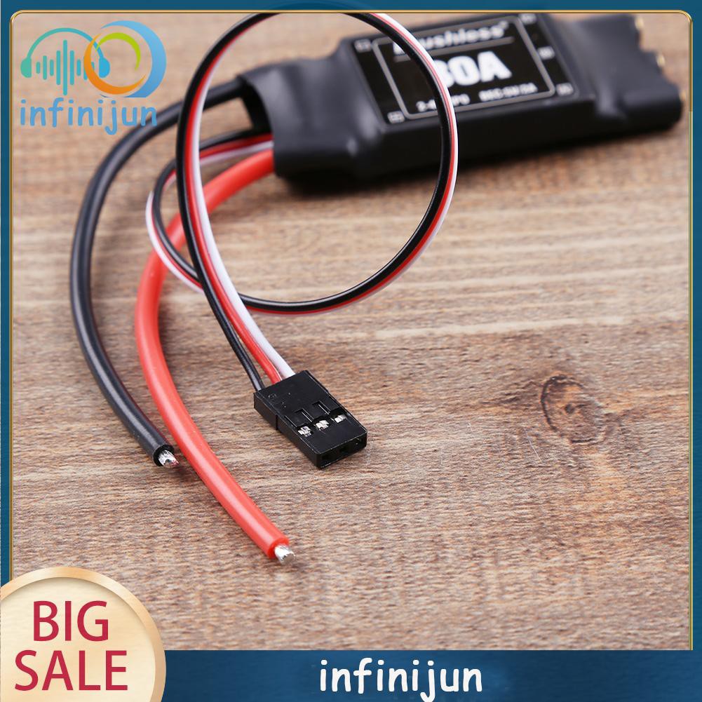 Động Cơ Không Chổi Than 30A Esc Cho Máy Bay Điều Khiển Từ Xa