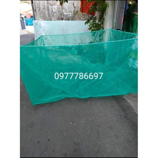 Tráng nuôi thả cá ,ốc,ếch...,đủ kích thước màu xanh