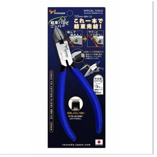 Kìm xiết và cắt dây rút nhựa Tsunoda KBN-150