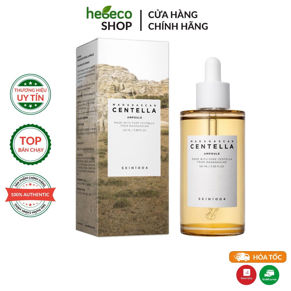 [Chính Hãng] Tinh Chất Rau Má Madagascar Skin1004 Centella Ampoule Mẫu Mới