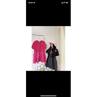 đầm babydoll gấu dâu bigsize