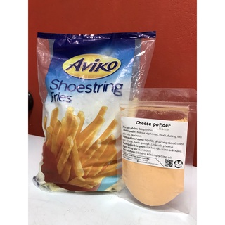 Combo Khoai tây lắc phô mai (1kg khoai tây chiên + phô mai bột)