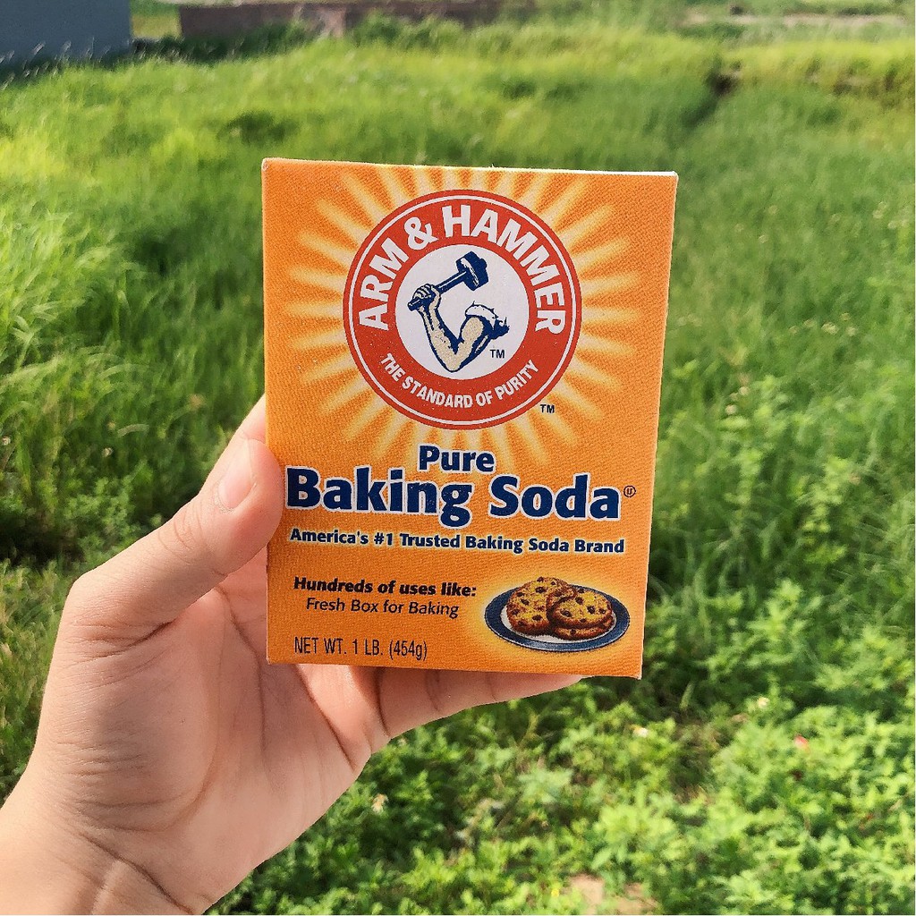 Bột Baking Soda 454g đa công dụng khử mùi, trắng răng diệt khuẩn, tẩy rửa, làm bánh, chăm sóc da