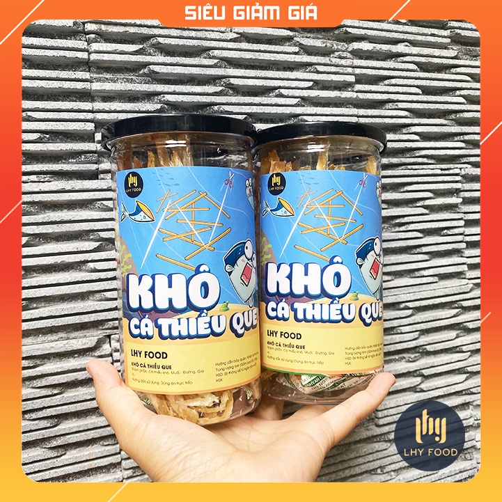 Khô cá thiều que🍟FREESHIP🍟 200g đồ ăn vặt Hà Nội vừa ngon vừa rẻ LhyFood