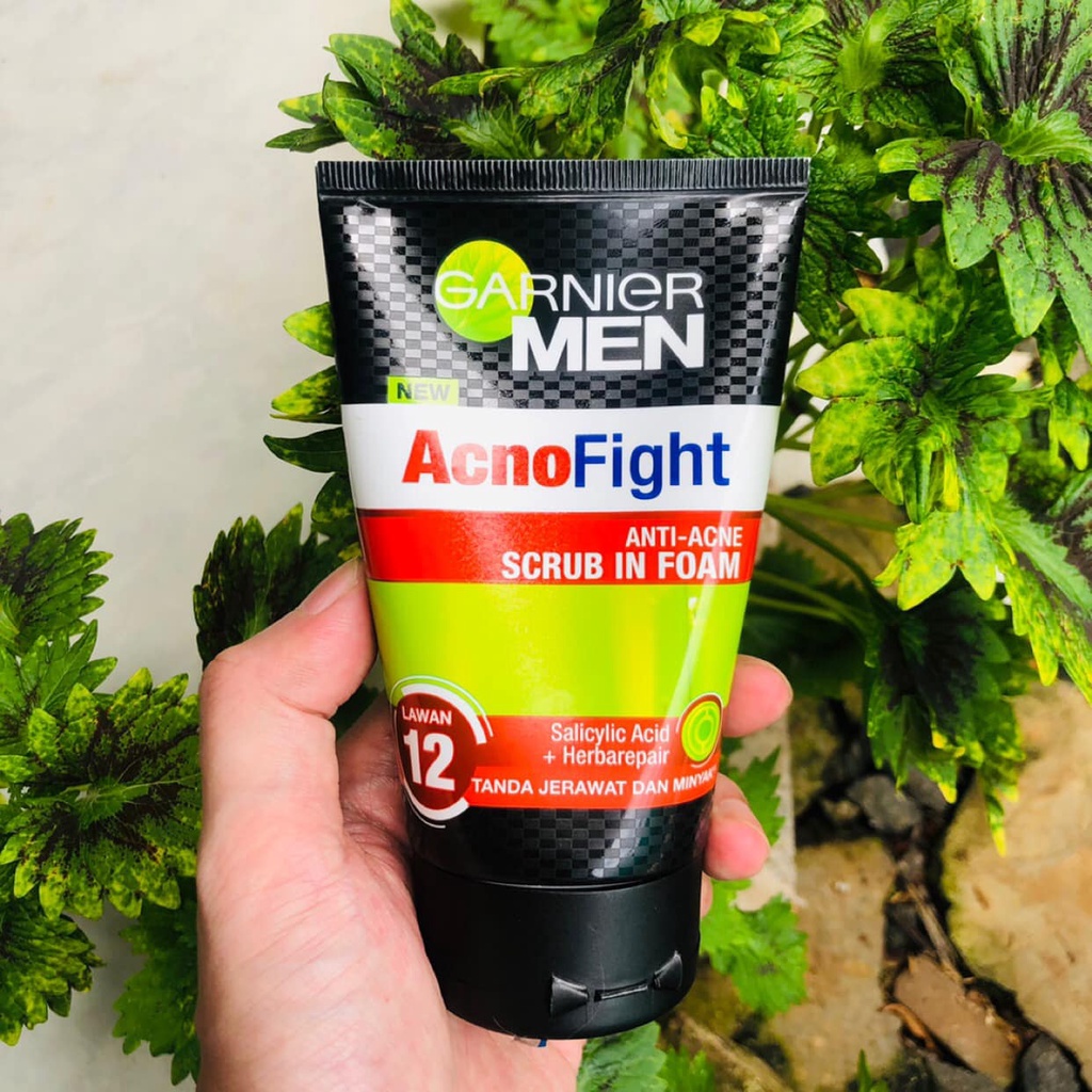 Sữa rửa mặt Garnier Men Acno Fight 100ml