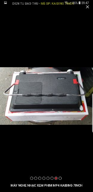 MÁY MP4 KAIBING NGHE NHẠC XEM PHIM 7INCH