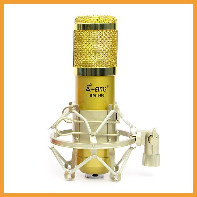 ☢️MẠI DÔ☢️ Mic thu âm BM900 livestream dùng kết hợp với suondcard K10 và H9,V8,V10 hát Karaoke - Bh 6 tháng