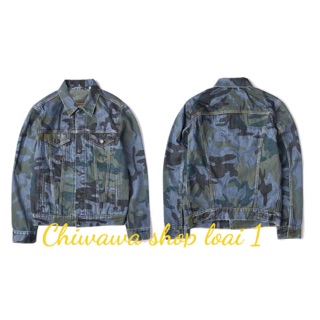 Áo khoác jean nam Hàn Quốc style Biệt kích Seal thời thượng form vừa M-L-XL