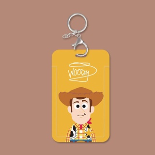Vỏ Bảo Vệ Thẻ ID Họa Tiết Hoạt Hình Toy Story Dễ Thương Cho Học Sinh Giá Đỡ