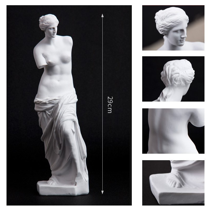 Tượng thần vệ nữ Venus de Milo cao 29cm