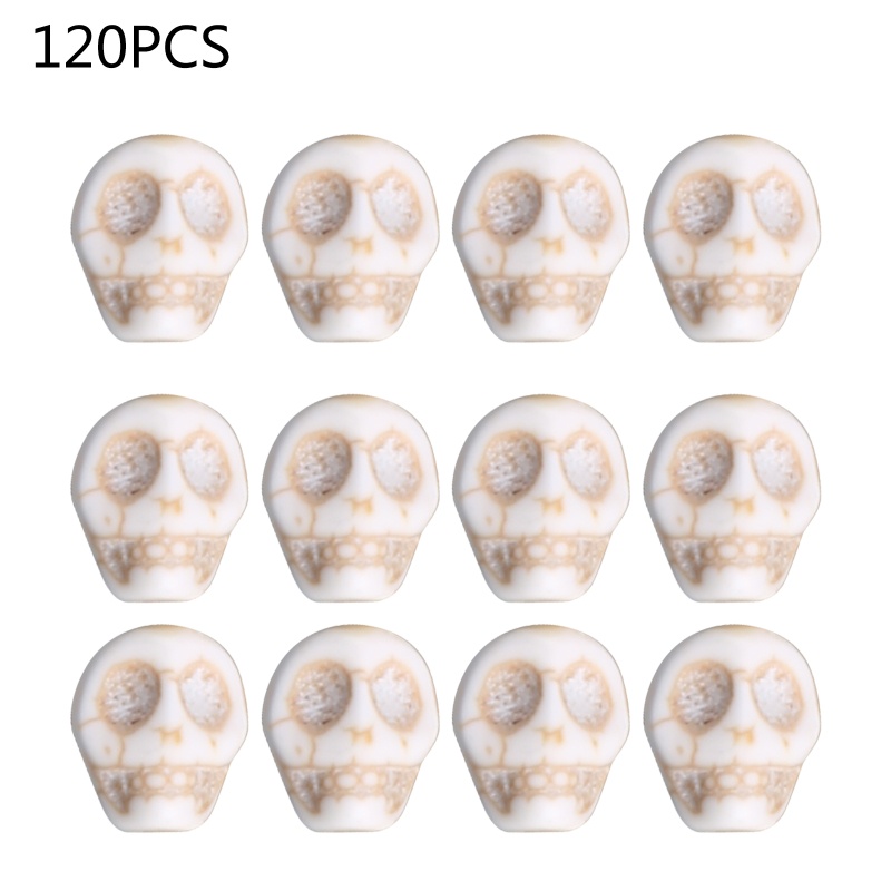 Hạt Charm Hình Đầu Lâu Dùng Làm Trang Sức DIY