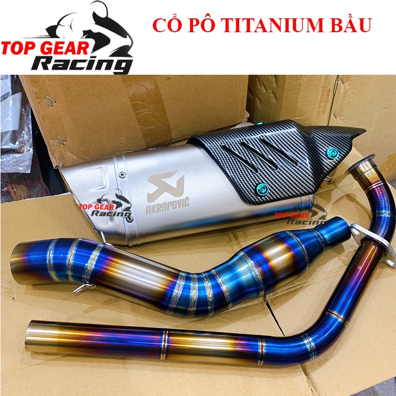 Pô Akrapovic R1 và Cổ Pô Inox 304 hoặc Titan Tặng Tiêu Giảm Thanh hoặc Ốc Titan &lt;TOPGEAR&gt;