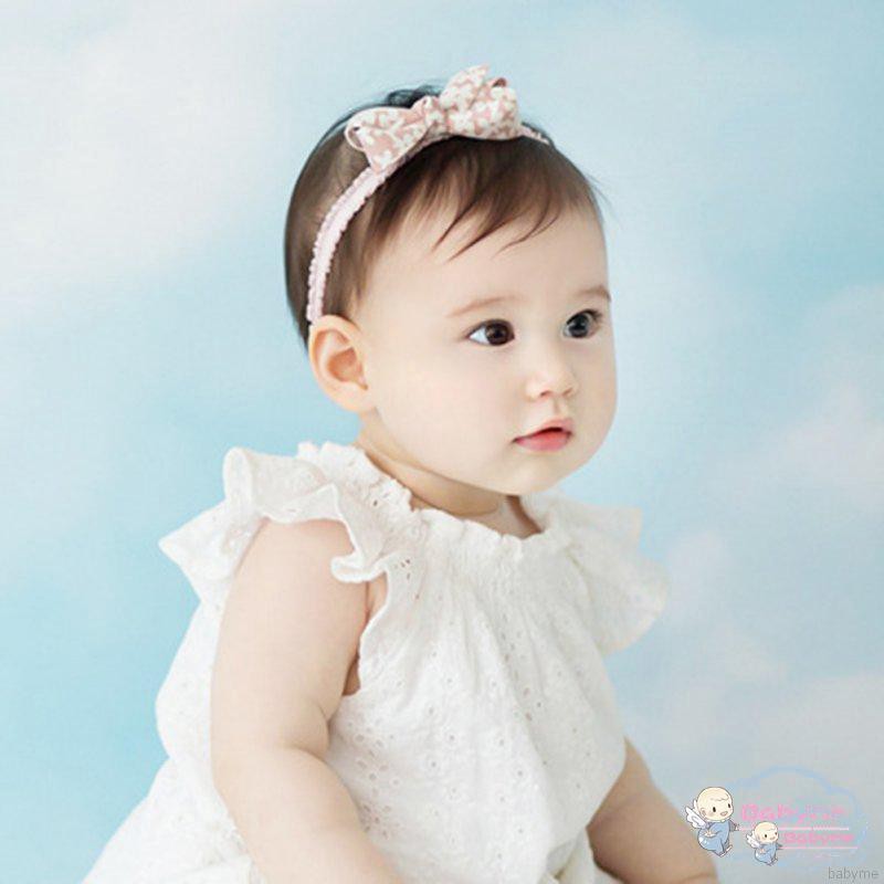 Băng đô co giãn nhiều kiểu dáng đáng yêu dành cho bé gái