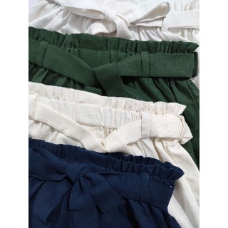 Quần short nữ linen
