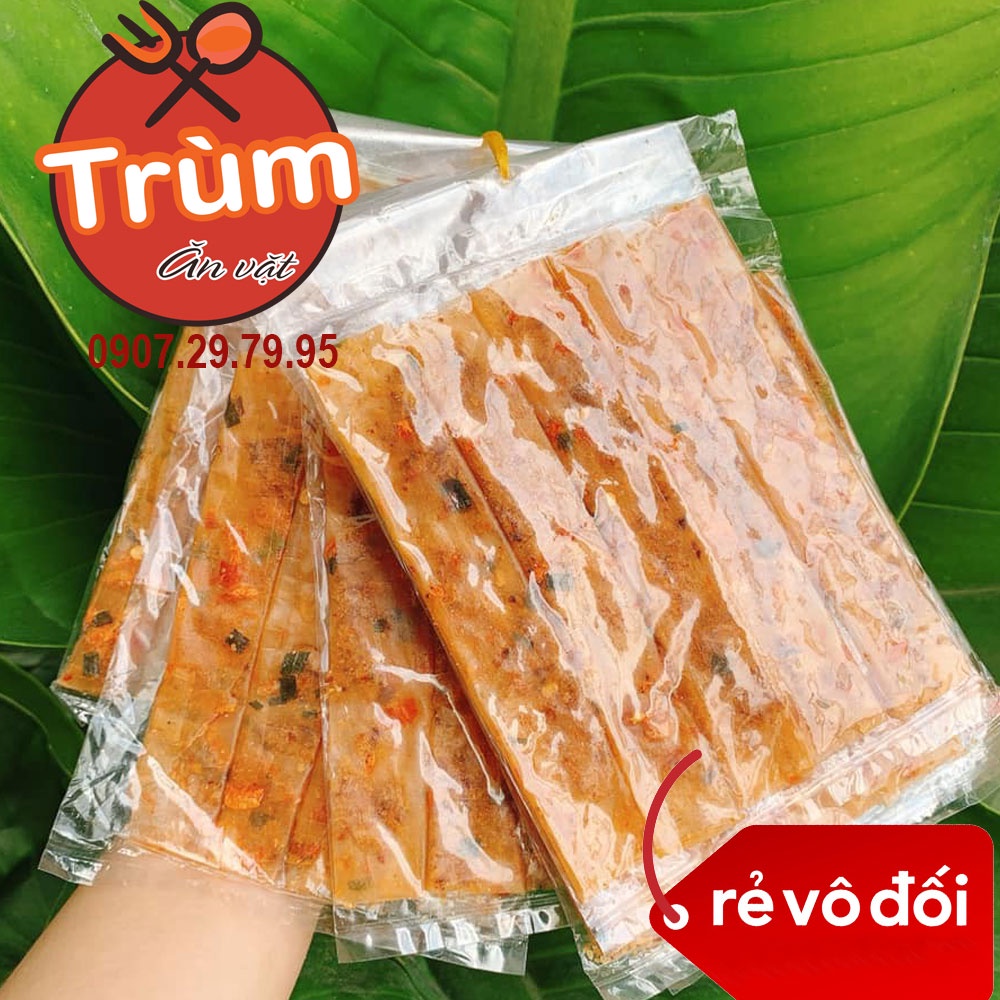 Bánh tráng cuộn hành phi thơm ngon dẻo tôm - Trùm Ăn Vặt