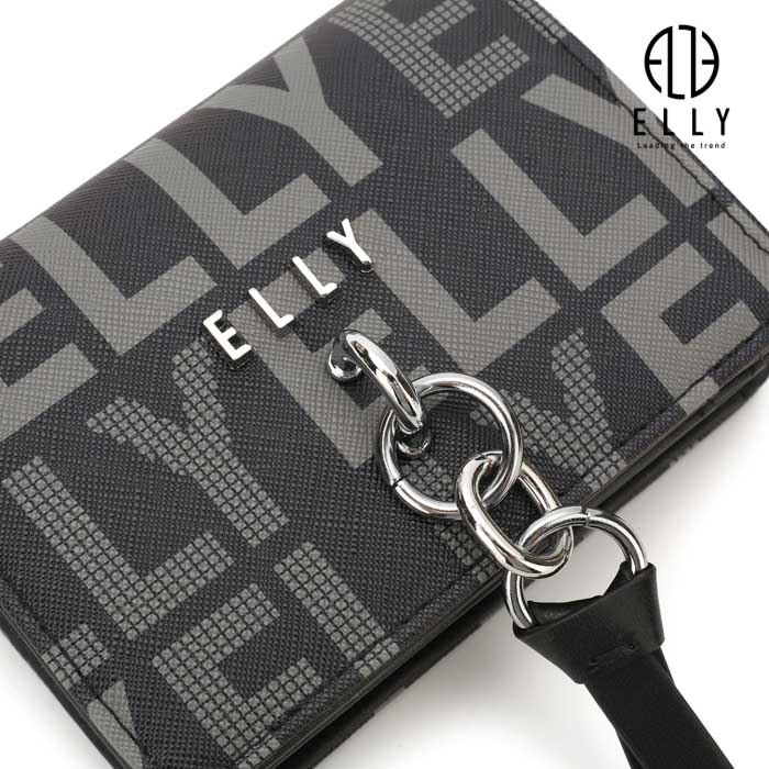 Ví da nữ thời trang ELLY đen, trắng, nâu , phong cách trẻ trung hiện đại bảo hành 3 tháng. Mã EVH87