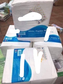 1kg giấy ăn để hộp