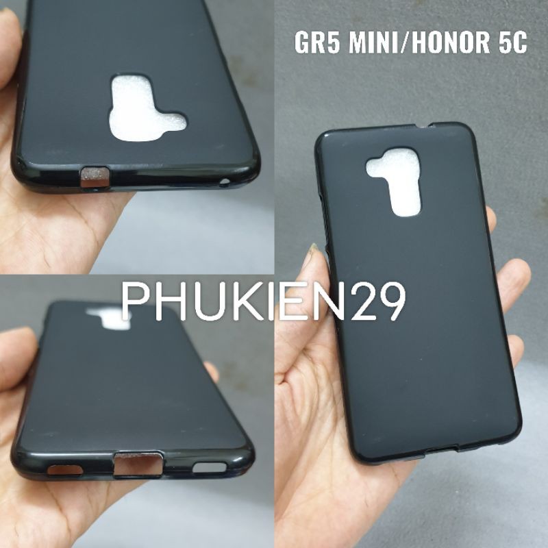 [HUAWEI GR5 MINI / HONOR 5C] Ốp silicon đen cao cấp Pudini