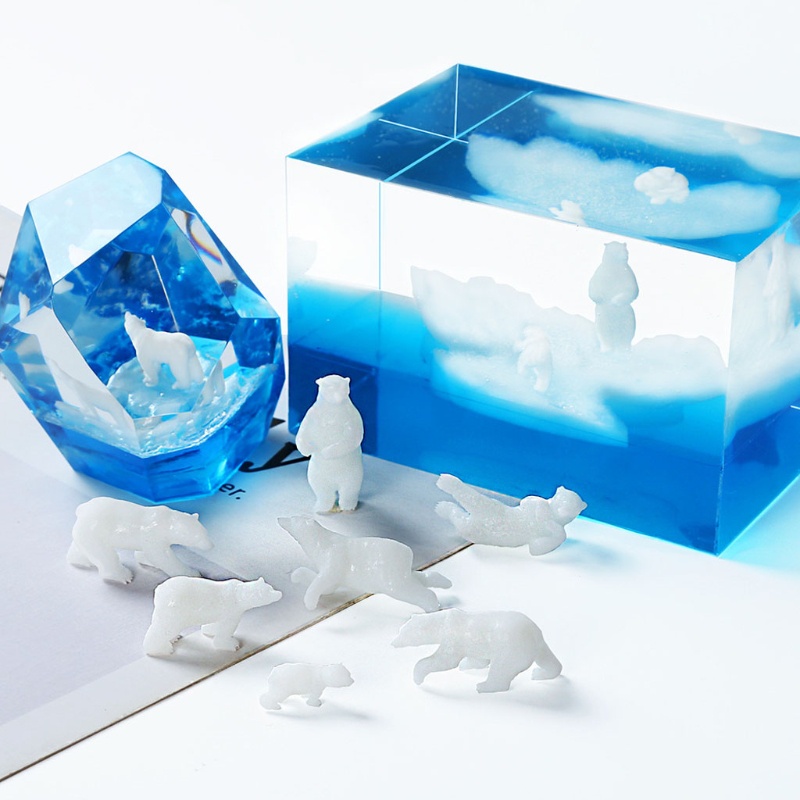Sa Mô Hình Đại Dương Bằng Nhựa Resin Làm Trang Sức Thủ Công DIY
