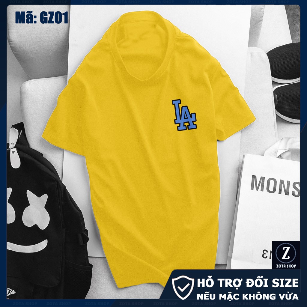 Áo phông nam ngắn tay cổ tròn ZOTA chất cotton tici in LA - Micky 2 mặt GZ01 | BigBuy360 - bigbuy360.vn