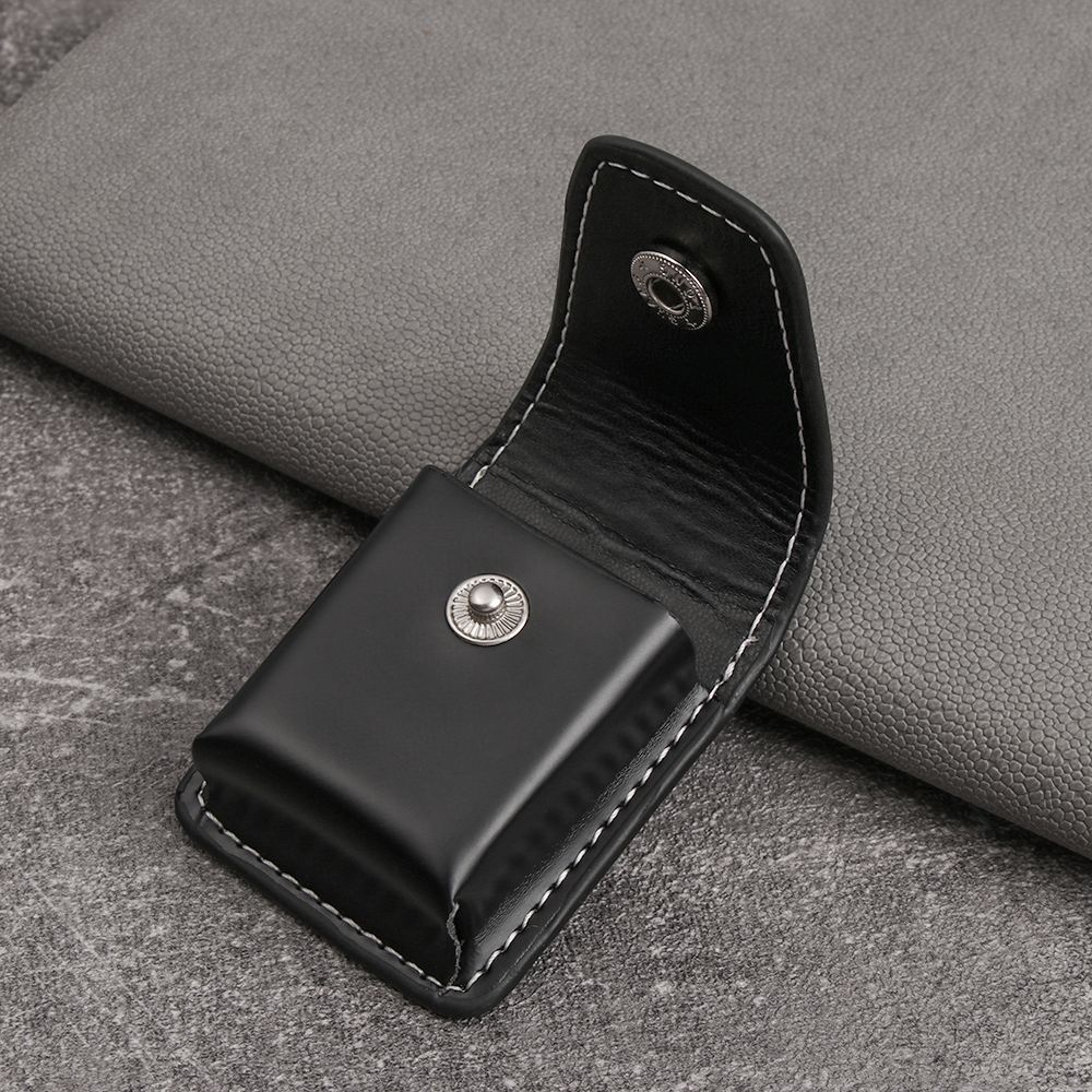 Túi đựng bật lửa bằng da thủ công chống mất