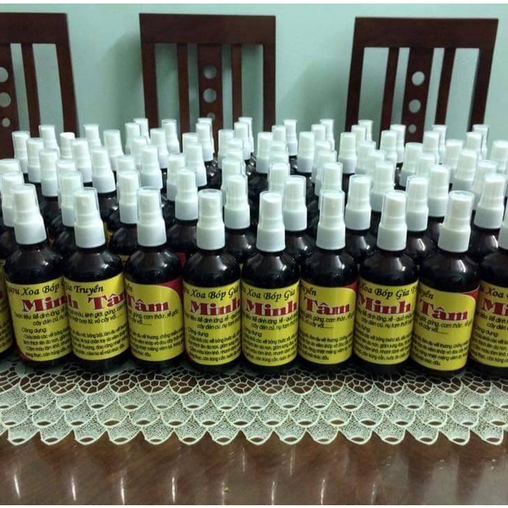 Rượu Xoa bóp gia truyền Minh Tâm