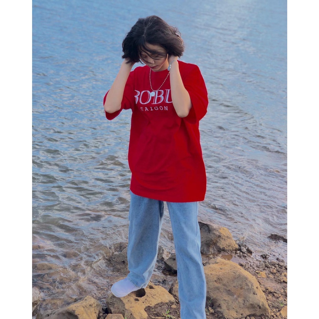 [BOBUI NEW FULLTAG CHÍNH HÃNG] Áo thun BOBUI  / áo thun bobui chữ phản quang (real 100%) form oversize tay lỡ | BigBuy360 - bigbuy360.vn