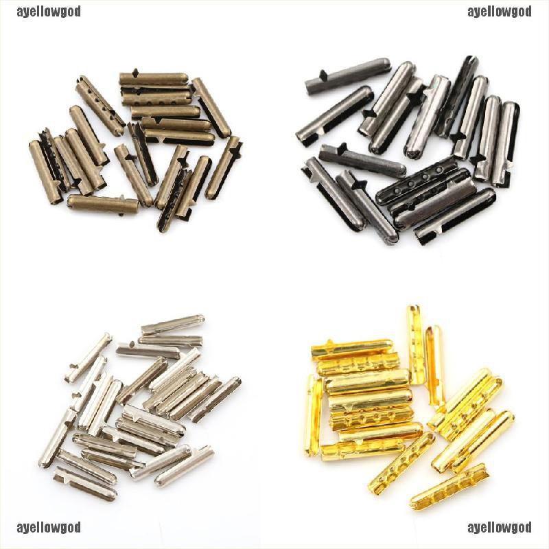 Set 10 Đầu Kim Loại Thay Thế Cho Dây Giày DIY
