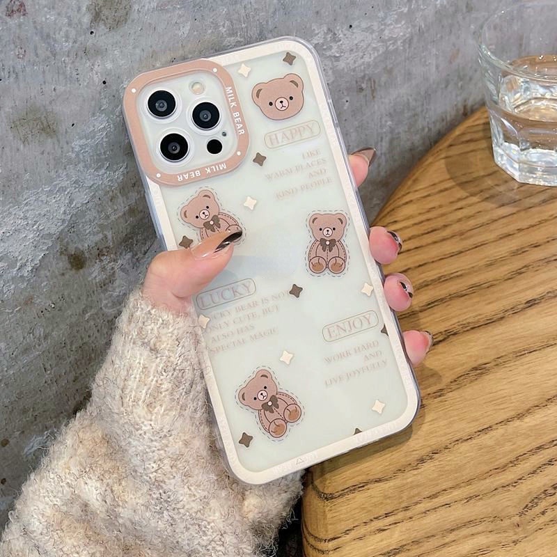 Ốp Điện Thoại Tpu Mềm Chống Sốc In Hình Gấu Cho Huawei Nova 3i Nova5T Nova7i Y7A Y7 Pro Y9S Y9 Prime 2019 P20 Lite P30