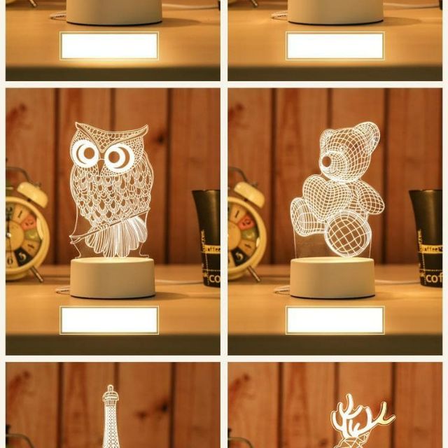 Đèn ngủ nhiều mẫu - LED siêu bền.