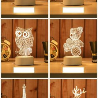 Đèn ngủ nhiều mẫu - LED siêu bền.